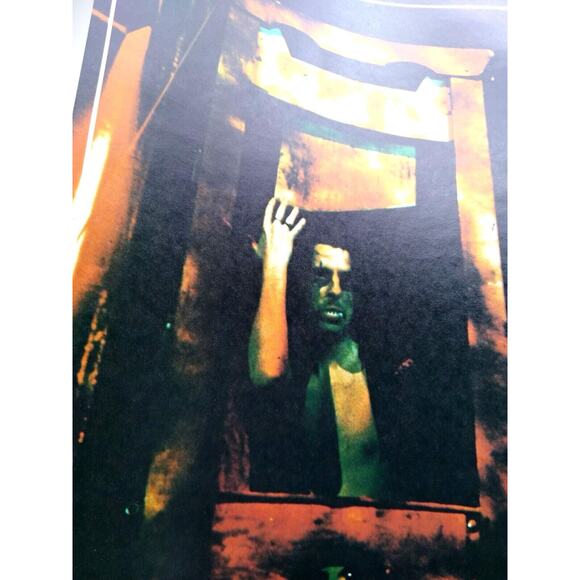 Alice Cooper Guillotine Poster 1975 Horror Glam Shock Rock Music UNUSED 22" Orig - Picture 2 of 5